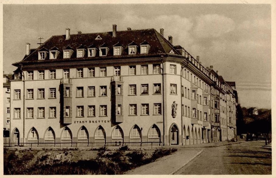 Brettener Stra&szlig;e 11 (1934 Brettener Stra&szlig;e 37) / Wittelsbacher Stra&szlig;e 19  Pforzheim