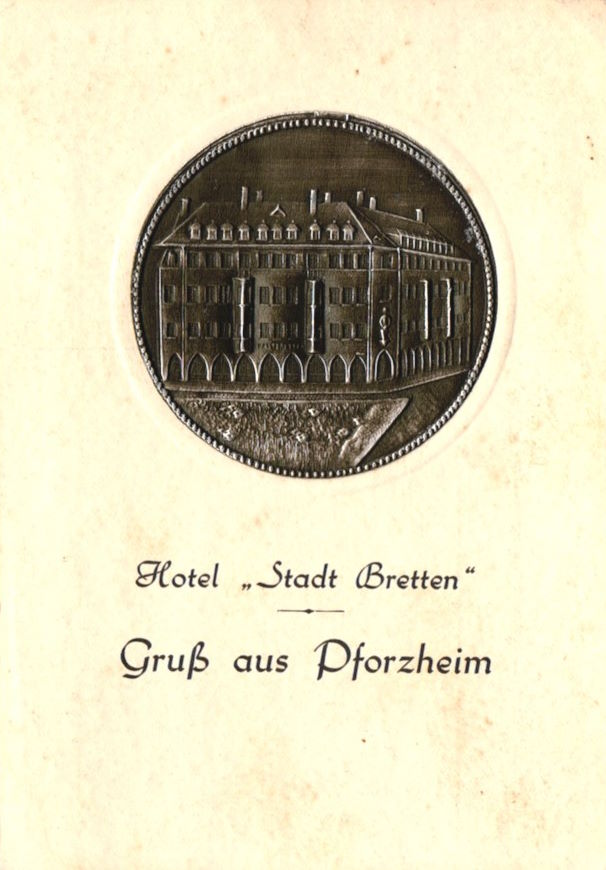 Brettener Stra&szlig;e 11 (1934 Brettener Stra&szlig;e 37) / Wittelsbacher Stra&szlig;e 19  Pforzheim
