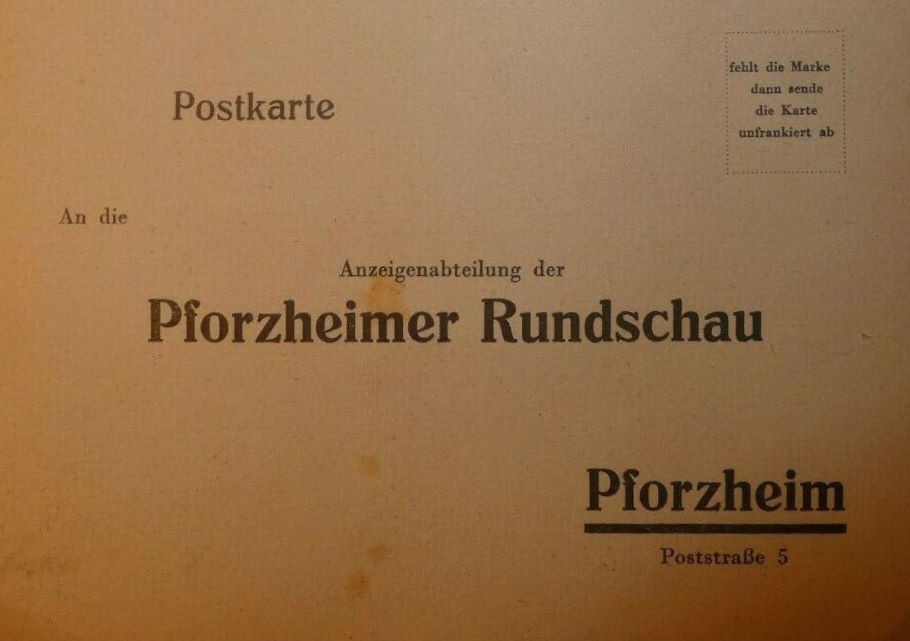 Poststra&szlig;e 5 / Kiehnlestra&szlig;e  Pforzheim